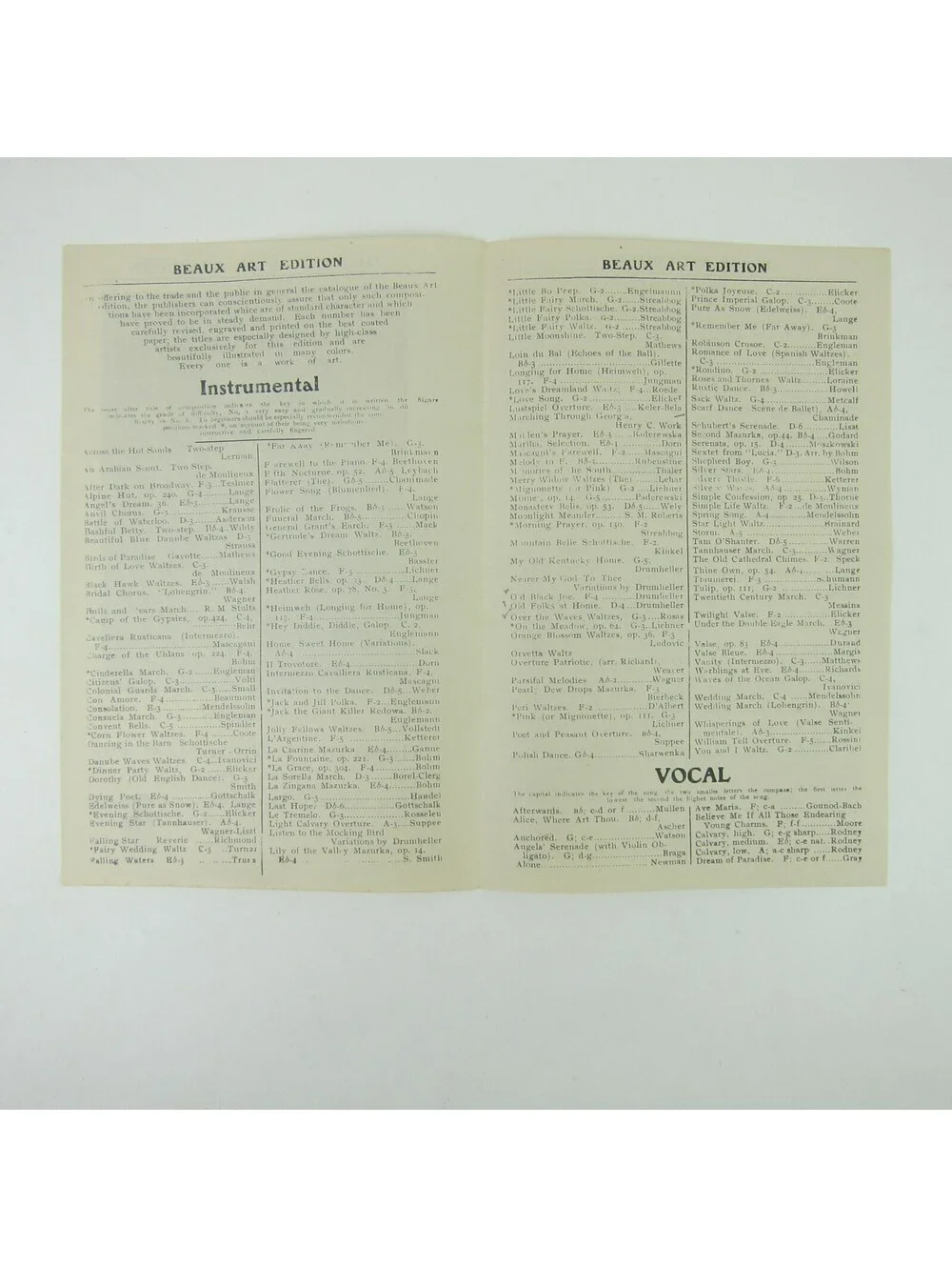 Jerome H. Remick & Co Advertising Sheet Music Catalog Order Form Envelope 1910s